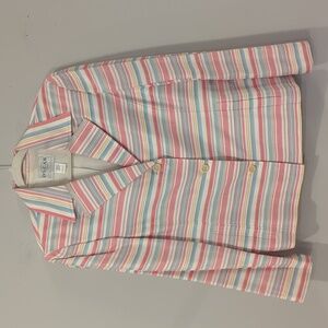 Oscar de la Renta‎ Striped Blazer size 14